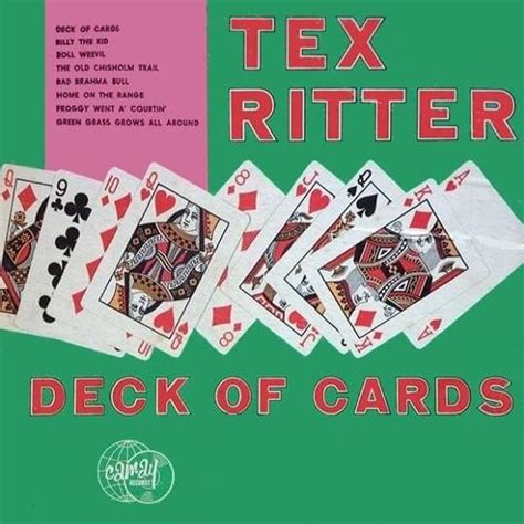 the deck of cards lyrics|TEX RITTER .